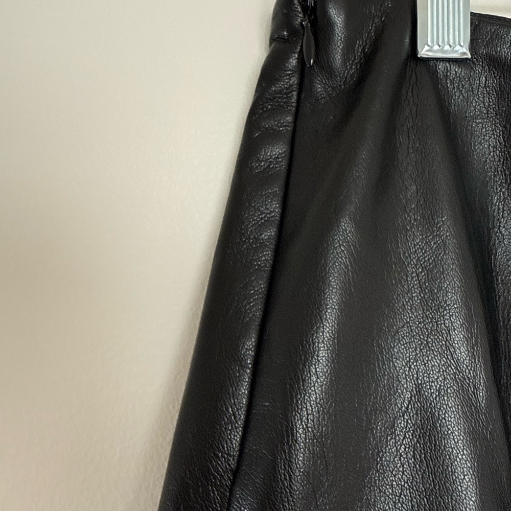 Show Me Your MuMu Tyra Black Pleather Mini Skirt - Picture 5 of 7